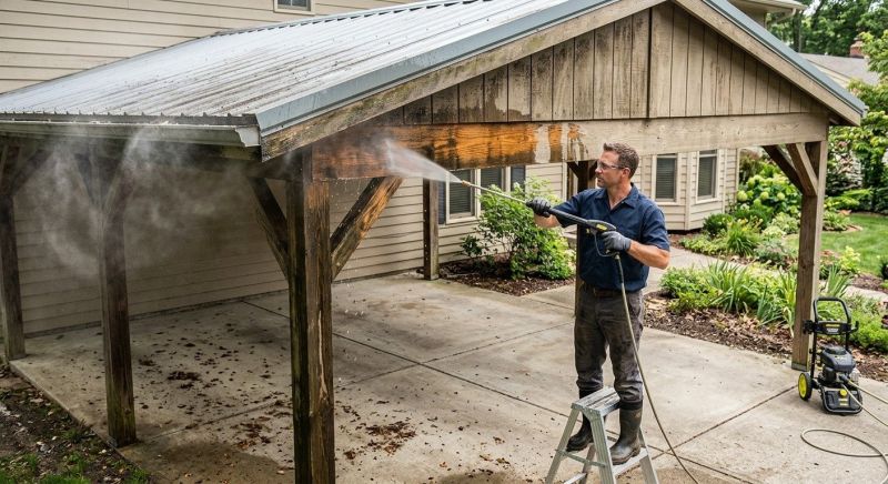 Carport Washing Service